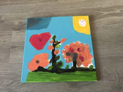 Tegenstelling van donkere en vrolijke momenten met een beperking