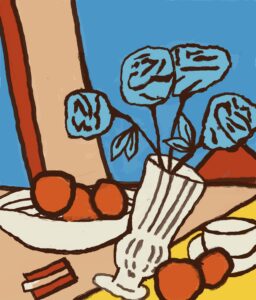 Blue roses